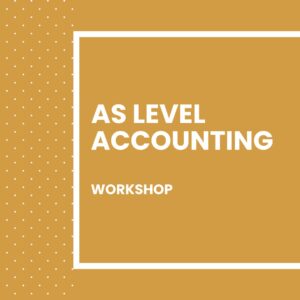 Accounting | AS - Level - (9706)